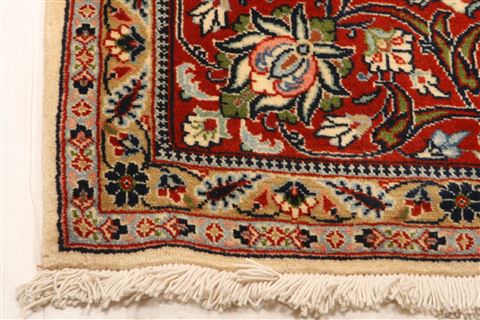 Tabriz Red Hand Knotted 69 X 101 Area Rug 100-21762 Image 20