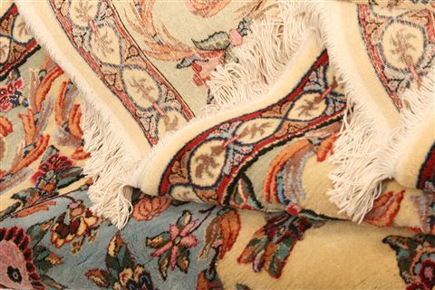 Hereke Yellow Hand Knotted 611 X 95  Area Rug 253-21766 Image 18