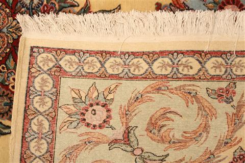 Hereke Yellow Hand Knotted 611 X 95  Area Rug 253-21766 Image 6