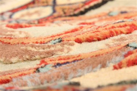 Hereke Yellow Hand Knotted 611 X 95  Area Rug 253-21766 Image 2