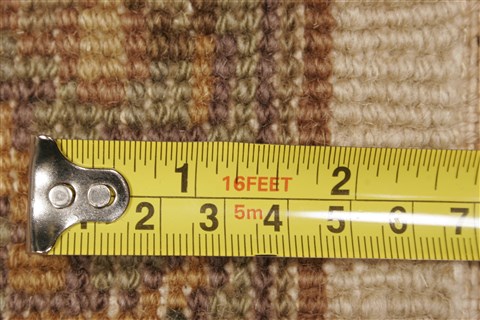 Agra Beige Hand Knotted 711 X 101 Area Rug 250-21767 Image 12