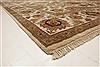 Agra Beige Hand Knotted 711 X 101  Area Rug 250-21767 Thumb 20