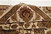 Agra Beige Hand Knotted 711 X 101  Area Rug 250-21767 Thumb 9