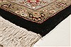 Tabriz Black Hand Knotted 80 X 100  Area Rug 250-21769 Thumb 20