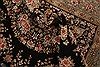 Tabriz Black Hand Knotted 80 X 100  Area Rug 250-21769 Thumb 7