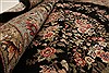 Tabriz Black Hand Knotted 80 X 100 Area Rug 250-21769 Thumb 8