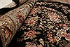 Tabriz Black Hand Knotted 80 X 100  Area Rug 250-21769 Thumb 8