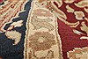 Agra Red Hand Knotted 711 X 99  Area Rug 250-21770 Thumb 1