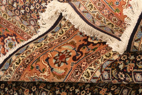 Tabriz Yellow Hand Knotted 66 X 93 Area Rug 100-21771 Image 6