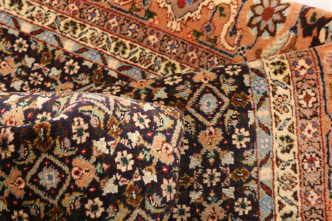 Tabriz Yellow Hand Knotted 66 X 93 Area Rug 100-21771 Image 3