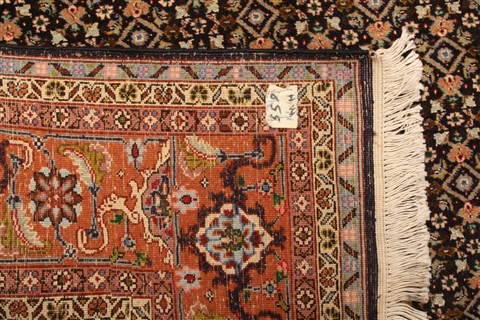 Tabriz Yellow Hand Knotted 66 X 93 Area Rug 100-21771 Image 13