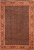 Tabriz Yellow Hand Knotted 66 X 93 Area Rug 100-21771 Thumb 0