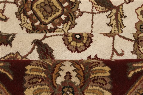 Agra Beige Hand Knotted 711 X 100 Area Rug 250-21777 Image 11