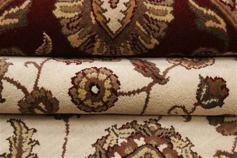 Agra Beige Hand Knotted 711 X 100 Area Rug 250-21777 Image 9