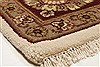 Agra Beige Hand Knotted 711 X 100  Area Rug 250-21777 Thumb 20