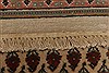 Agra Beige Square Hand Knotted 89 X 103  Area Rug 250-21779 Thumb 12