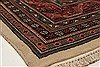 Agra Beige Square Hand Knotted 89 X 103  Area Rug 250-21779 Thumb 18