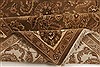 Agra Brown Hand Knotted 83 X 100 Area Rug 250-21786 Thumb 11
