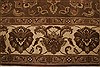 Agra Brown Hand Knotted 83 X 100 Area Rug 250-21786 Thumb 14