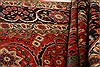 Sarouk Red Hand Knotted 71 X 100  Area Rug 100-21787 Thumb 7