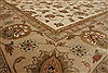Agra Beige Hand Knotted 81 X 910  Area Rug 250-21788 Thumb 16