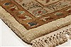 Agra Beige Hand Knotted 81 X 910  Area Rug 250-21788 Thumb 21