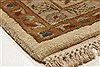 Agra Beige Hand Knotted 81 X 910 Area Rug 250-21788 Thumb 21