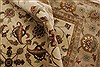 Agra Beige Hand Knotted 81 X 910 Area Rug 250-21788 Thumb 7