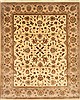 Agra Beige Hand Knotted 81 X 910 Area Rug 250-21788 Thumb 0