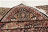 Pak-Persian Black Hand Knotted 81 X 105 Area Rug 250-21795 Thumb 10