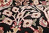 Pak-Persian Black Hand Knotted 81 X 105 Area Rug 250-21795 Thumb 4