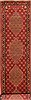 Sanandaj Red Runner Hand Knotted 29 X 133  Area Rug 100-21798 Thumb 0