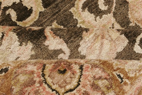 Pishavar Brown Hand Knotted 711 X 100 Area Rug 250-21806 Image 11