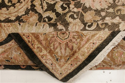 Pishavar Brown Hand Knotted 711 X 100 Area Rug 250-21806 Image 12