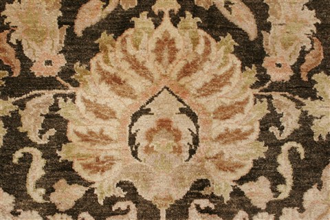 Pishavar Brown Hand Knotted 711 X 100 Area Rug 250-21806 Image 16