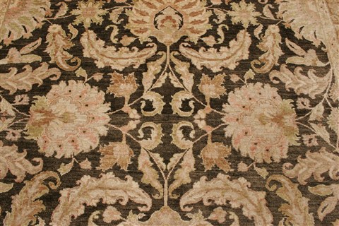 Pishavar Brown Hand Knotted 711 X 100 Area Rug 250-21806 Image 17