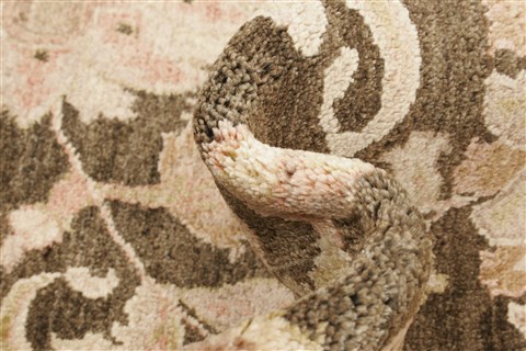 Pishavar Brown Hand Knotted 711 X 100 Area Rug 250-21806 Image 3