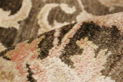 Pishavar Brown Hand Knotted 711 X 100 Area Rug 250-21806 Image 4