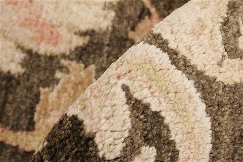Pishavar Brown Hand Knotted 711 X 100 Area Rug 250-21806 Image 5