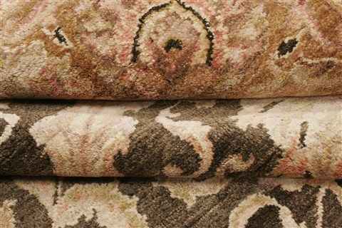 Pishavar Brown Hand Knotted 711 X 100 Area Rug 250-21806 Image 9