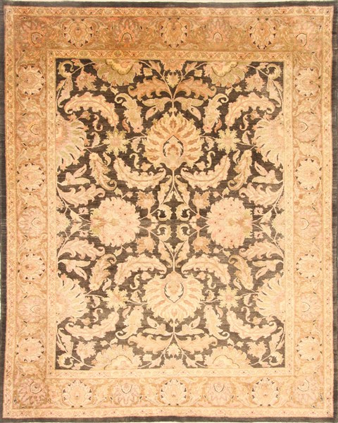 Pishavar Brown Hand Knotted 711 X 100 Area Rug 250-21806 Image 0