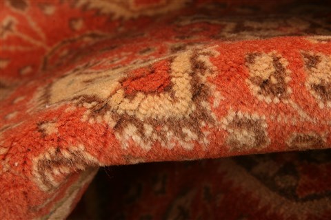 Hereke Red Hand Knotted 610 X 101  Area Rug 253-21835 Image 1