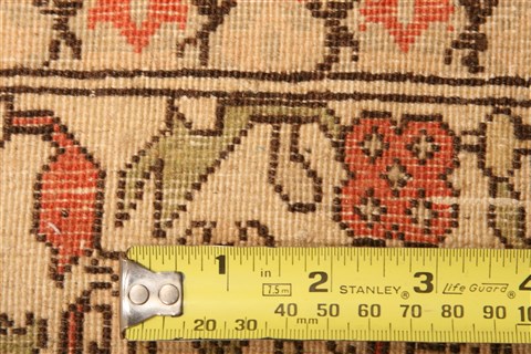 Hereke Red Hand Knotted 610 X 101  Area Rug 253-21835 Image 12