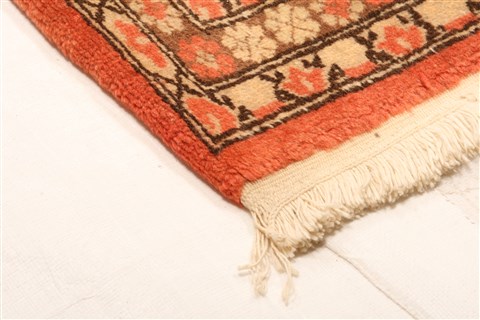 Hereke Red Hand Knotted 610 X 101  Area Rug 253-21835 Image 15