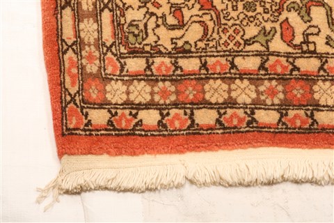 Hereke Red Hand Knotted 610 X 101  Area Rug 253-21835 Image 17