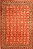 Hereke Red Hand Knotted 610 X 101  Area Rug 253-21835 Thumb 0