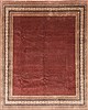 Tabriz Red Hand Knotted 82 X 100  Area Rug 250-21845 Thumb 0