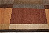 Modern Multicolor Hand Knotted 81 X 101  Area Rug 100-21847 Thumb 15