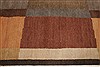 Modern Multicolor Hand Knotted 81 X 101 Area Rug 100-21847 Thumb 15