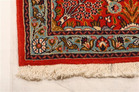 Mood Red Hand Knotted 67 X 99  Area Rug 253-21852 Image 19